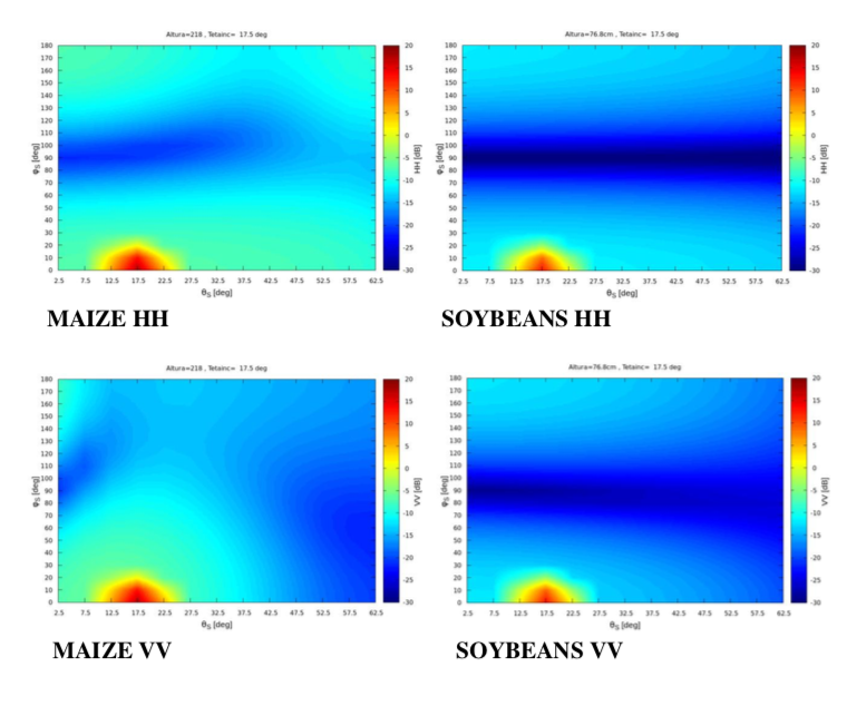 Monitoring of land related processes in South America using multi