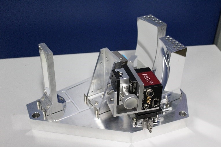 Implementation of a linear variable filter based hyperspectral focal