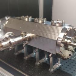 QT for Space: Atom Interferometry Chamber for a Compact Gravity Gradiometer in Space