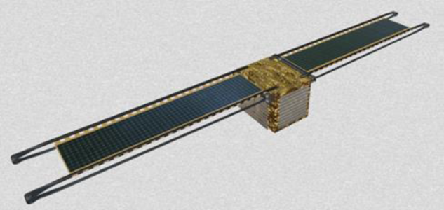 Development of New Type of Flexible Solar Array for Constellations up to 5 kW