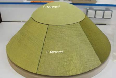 Development of a rigid conformal ablator for extreme heat flux applications