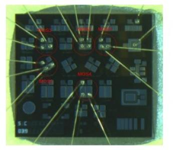 Prototyping and Characterisation of Radiation Hardened SiC MOS Structures.