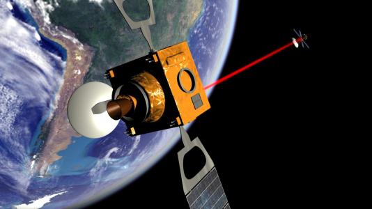 Ultrafast optical beamsteering for space applications