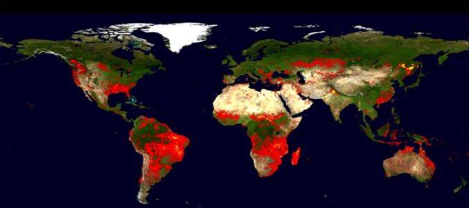 3-D Fire Radiative Power Modelling Approach