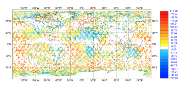 Assimilation of lidar observations of aerosols for climate modelling and NWP