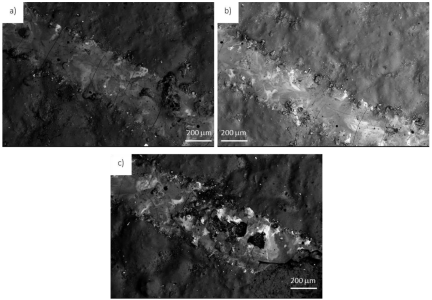 Additive manufacturing of functionally graded ceramics with in-situ resources