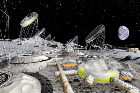 PneumoPlanet - Study of an Inflatable Moon Habitat