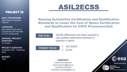 Reusing Automotive Certification and Qualification Standards