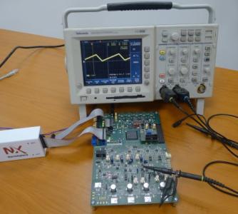 De-risk assessment: Implementation of Sum-Int ADC IP-core into radiation-tolerant FPGA and performance evaluation