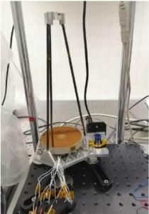 Engineering Model of a laser altimeter for the AIM mission