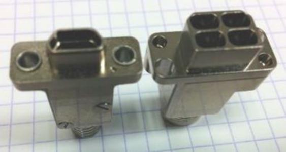 Compact impedance matched connectors for SpaceWire Links Development and ESCC Evaluation