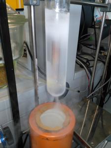 Use of Iodine as propellant for Hall Effect Thrusters